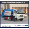 6 Wheeler Dongfeng 6-10cbm camión de basura comprimido